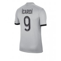 Paris Saint-Germain Mauro Icardi #9 Fotballklær Bortedrakt 2022-23 Kortermet